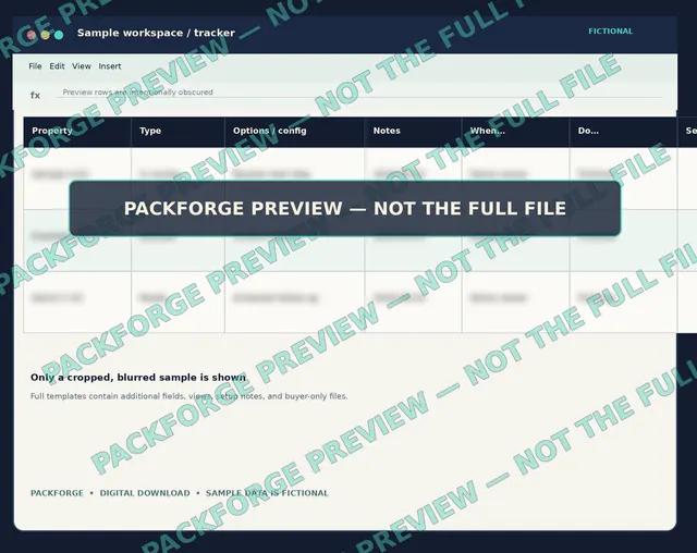 Watermarked preview of the invoice and package tracker